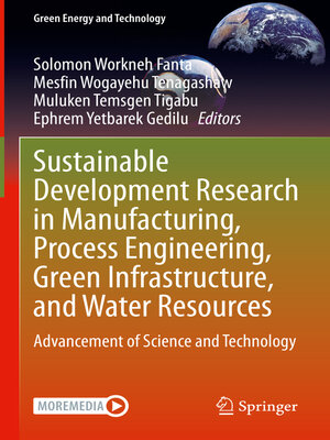 cover image of Sustainable Development Research in Manufacturing, Process Engineering, Green Infrastructure, and Water Resources